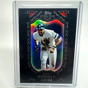 Dave Winfield 2009 Topps Sterling #71 New York Yankees Card 112 of 250